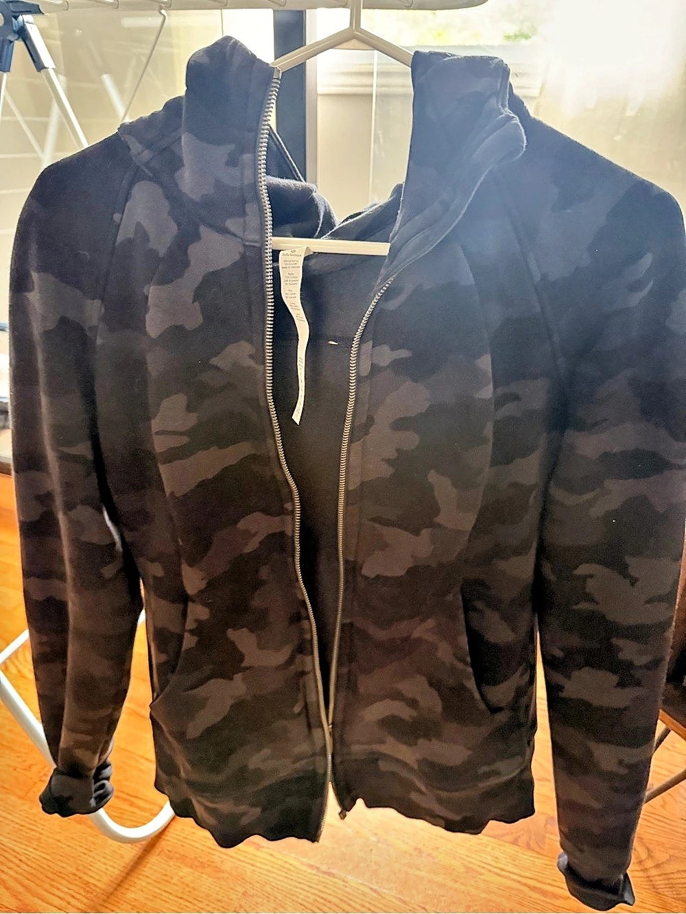 lululemon scuba hoodie *Nulu Camo Black & grey